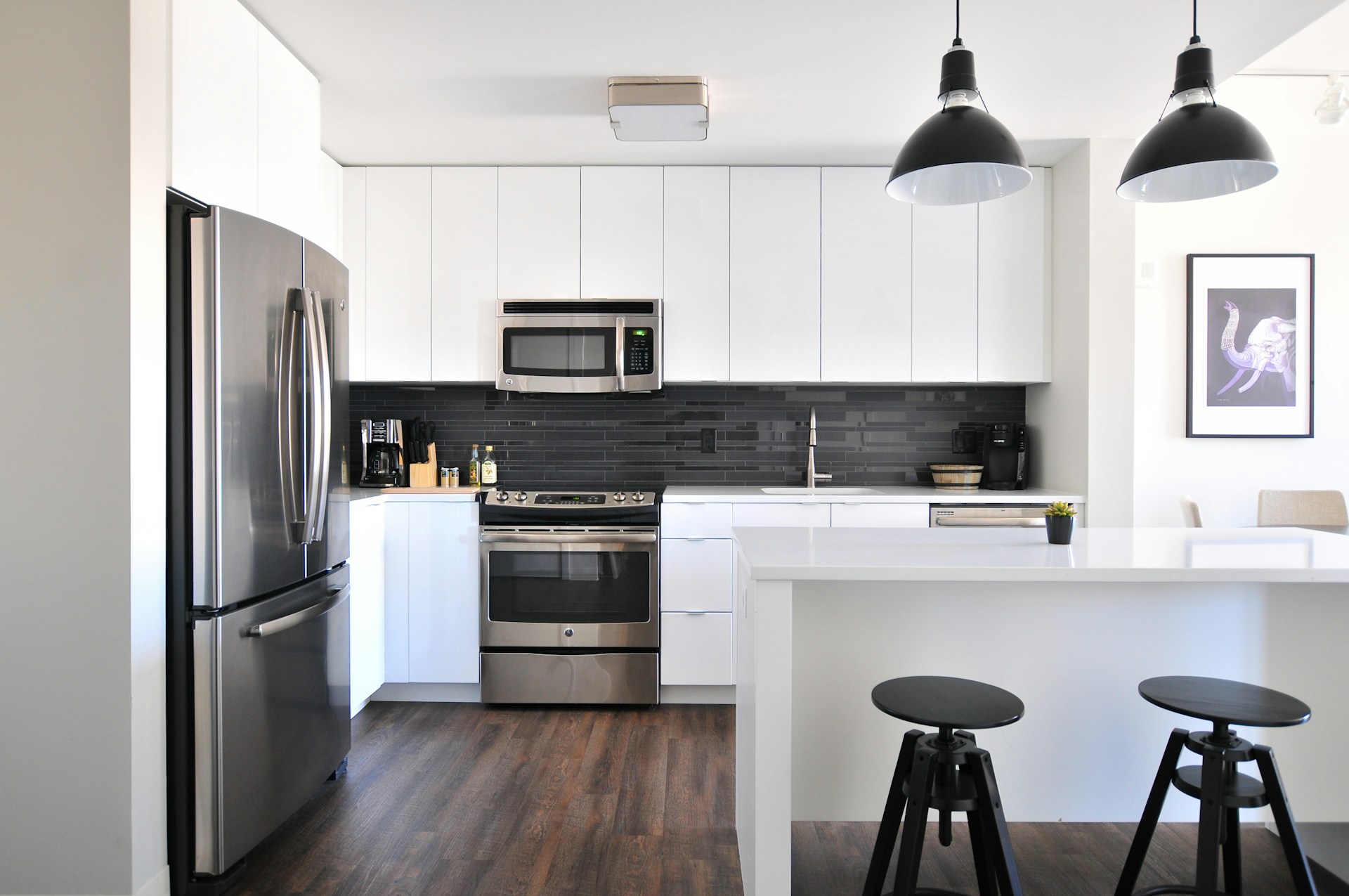 Beautifully remodeled home interior